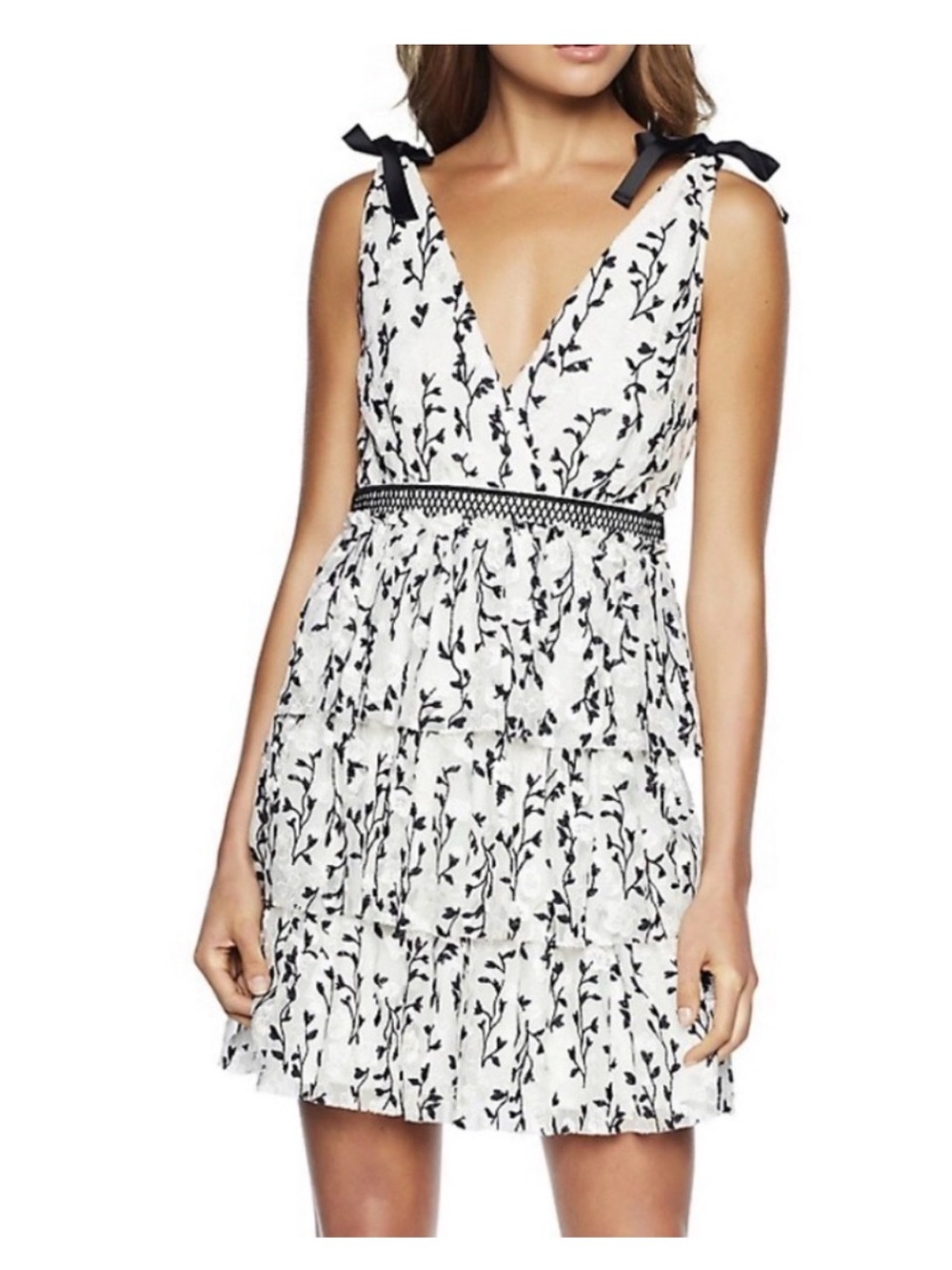 NWOT Bardot Jade Mesh Cocktail Dress